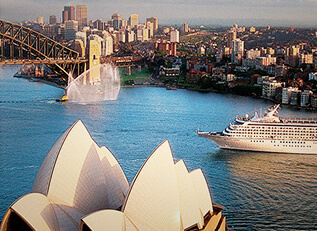 australia cruises - crystal cruises